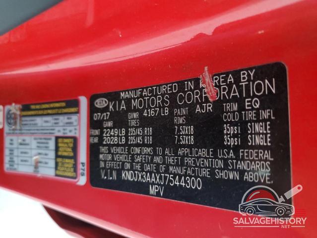 KNDJX3AAXJ7544300 2018 KIA SOUL photo no. 13