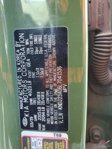 KNDJ23AU6L7041536 2020 KIA SOUL photo no. 14