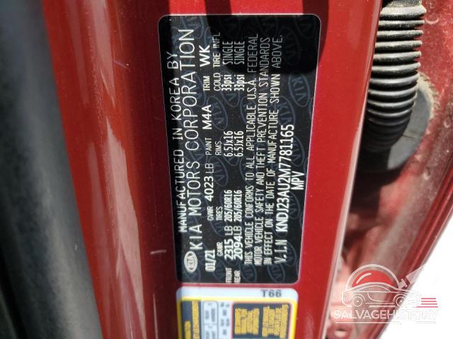 KNDJ23AU2M7781165 2021 KIA SOUL photo no. 13