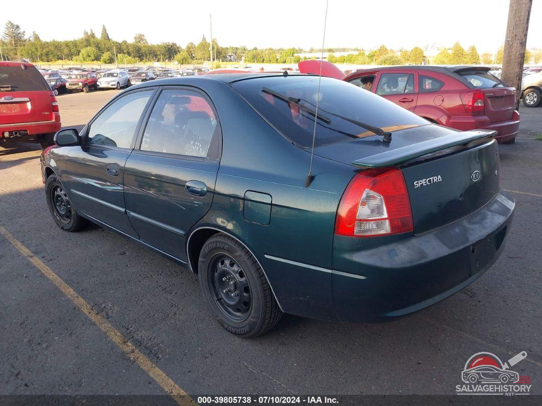 KNAFB161045137438 2004 KIA SPECTRA photo no. 3