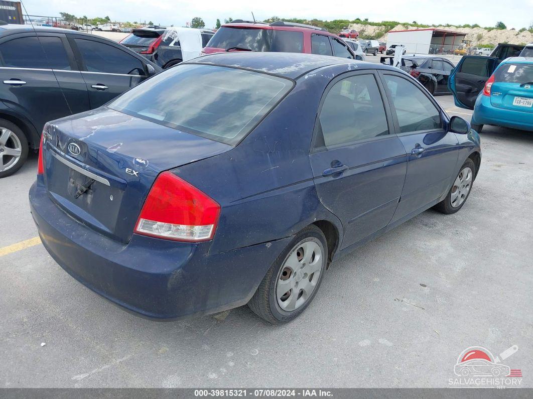 KNAFE121375468130 2007 KIA SPECTRA photo no. 4