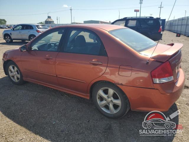 KNAFE121X85019612 2008 KIA SPECTRA photo no. 2