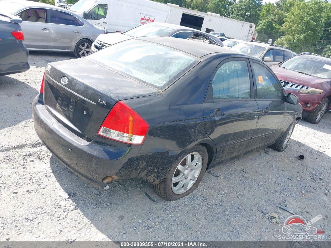 KNAFE221895655971 2009 KIA SPECTRA photo no. 4