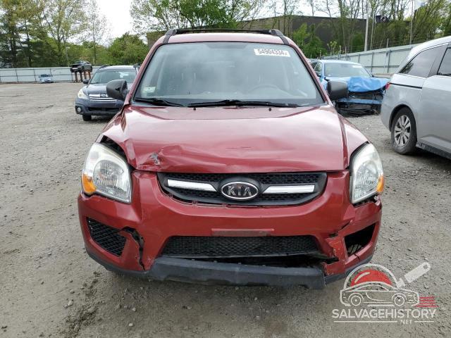 KNDKGCA32A7727941 2010 KIA SPORTAGE photo no. 5