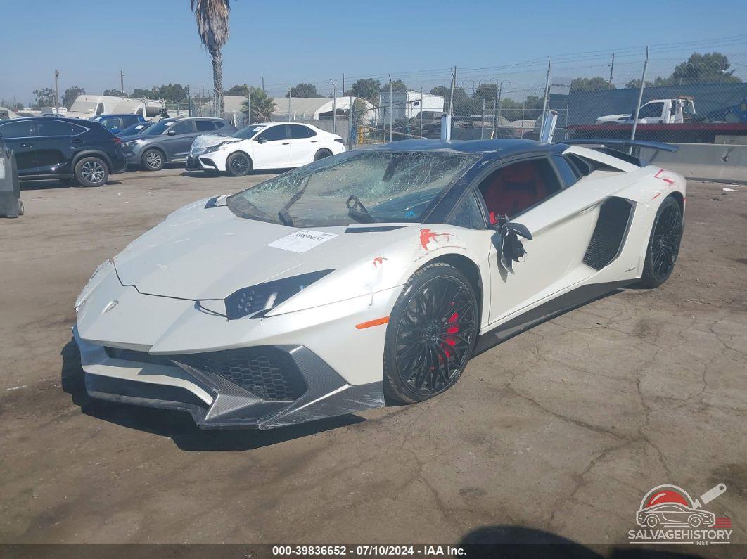 ZHWUT3ZD3HLA05682 2017 LAMBORGHINI AVENTADOR photo no. 2