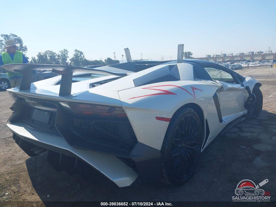 ZHWUT3ZD3HLA05682 2017 LAMBORGHINI AVENTADOR photo no. 4