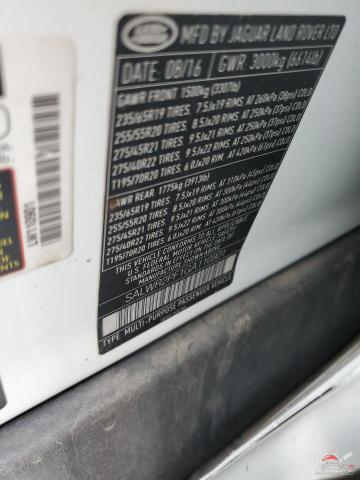 SALWR2PF1GA110901 2016 LAND ROVER RANGEROVER photo no. 13