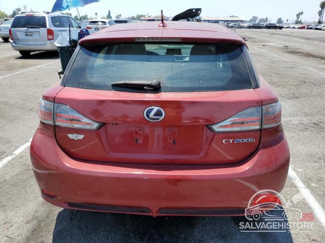 JTHKD5BHXB2027449 2011 LEXUS CT 200 photo no. 6