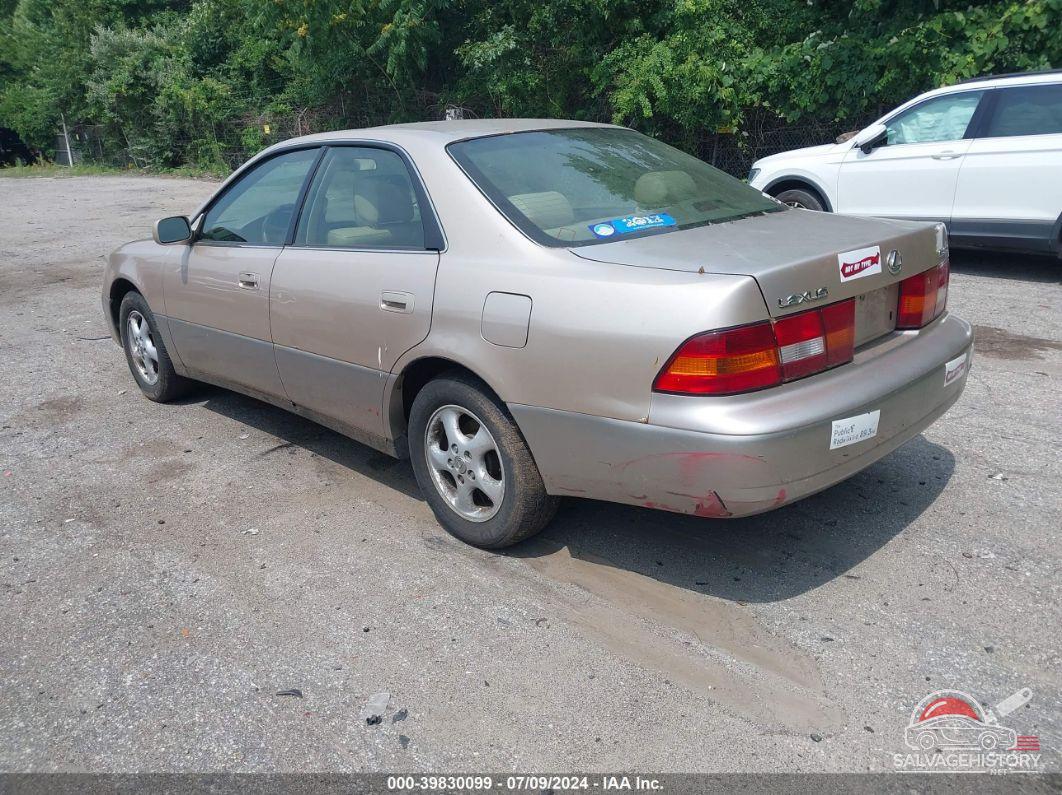 JT8BF28G3W5044637 1998 LEXUS ES 300 photo no. 3