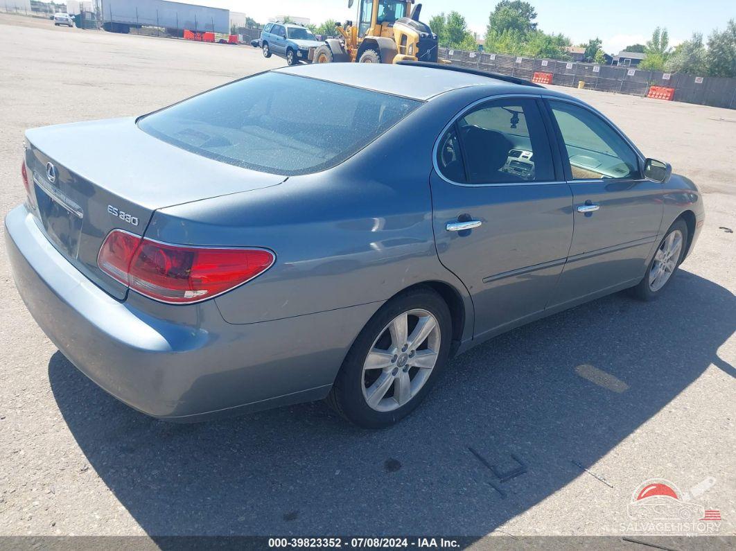 JTHBA30G165156367 2006 LEXUS ES 330 photo no. 4