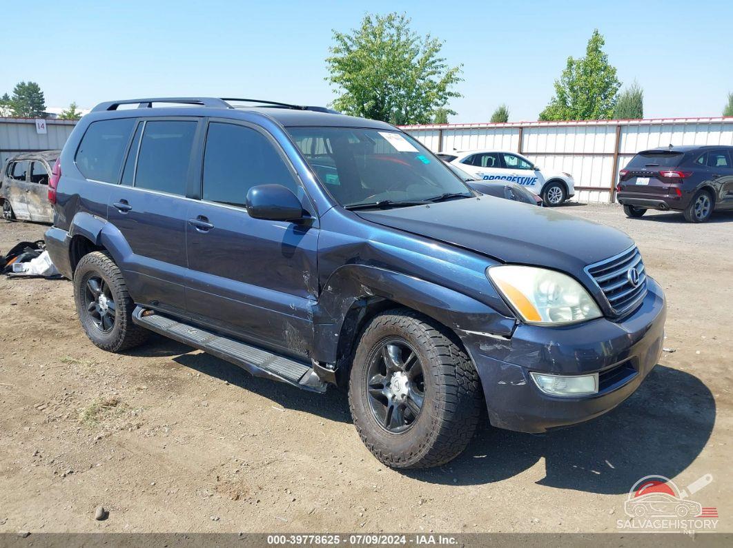JTJBT20XX30010528 2003 LEXUS GX photo no. 1