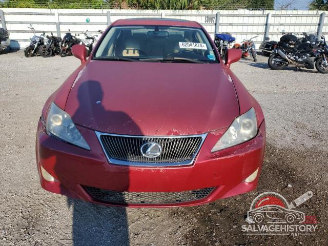 JTHBK262372024927 2007 LEXUS IS photo no. 5