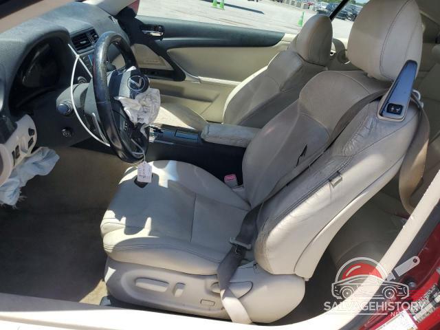 JTHFF2C22A2507830 2010 LEXUS IS photo no. 7