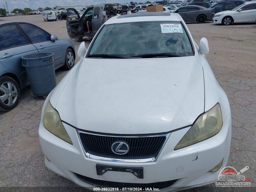 JTHBK262185070434 2008 LEXUS IS 250 photo no. 6