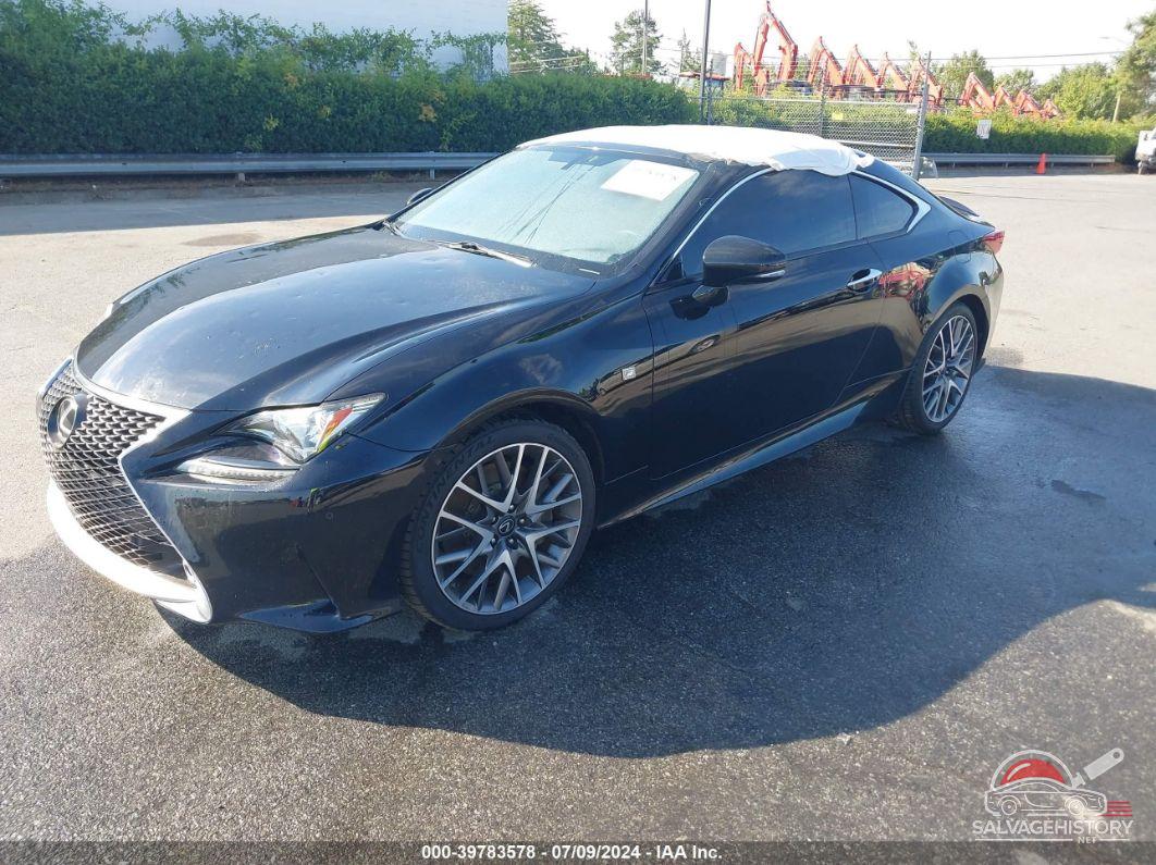 JTHHE5BCXF5002132 2015 LEXUS RC 350 photo no. 2