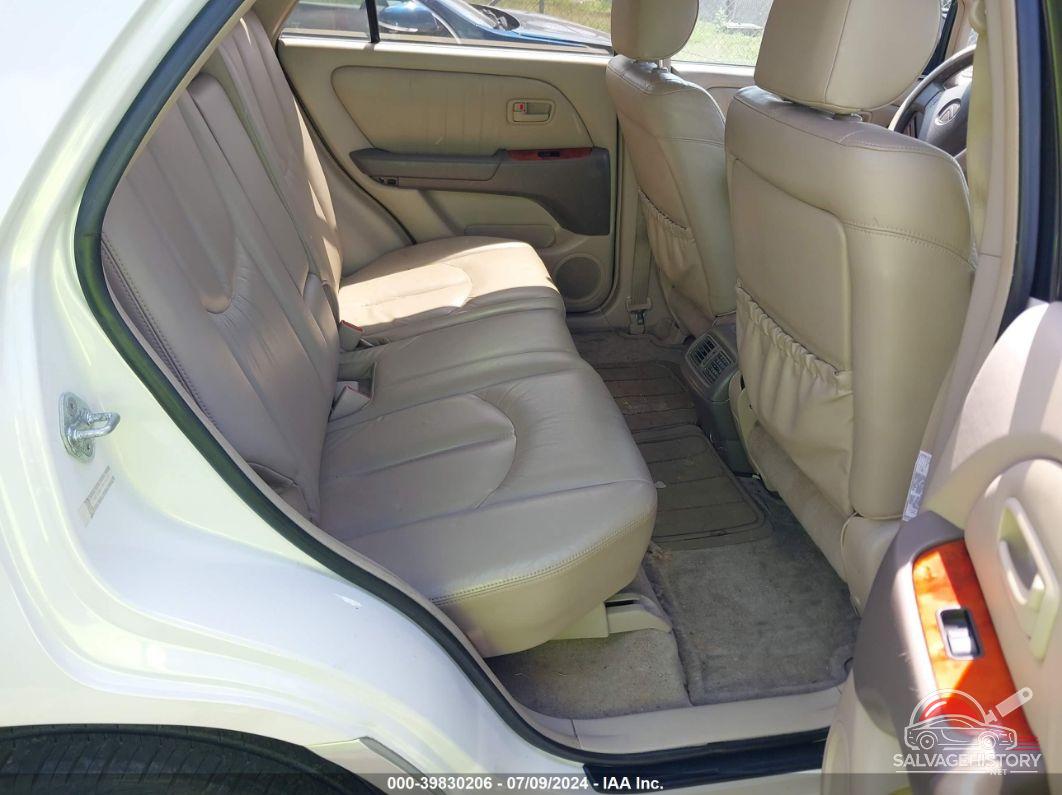 JT6GF10U1Y0073239 2000 LEXUS RX 300 photo no. 8