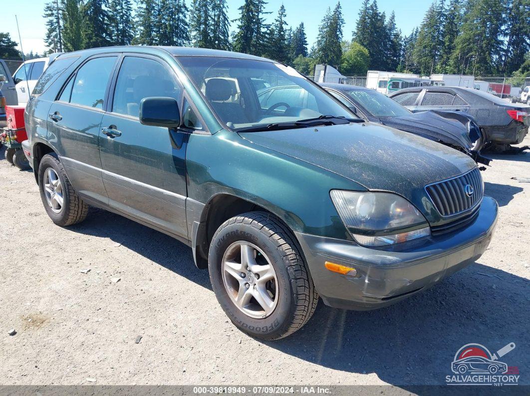 JT6HF10U0Y0153636 2000 LEXUS RX 300 photo no. 2