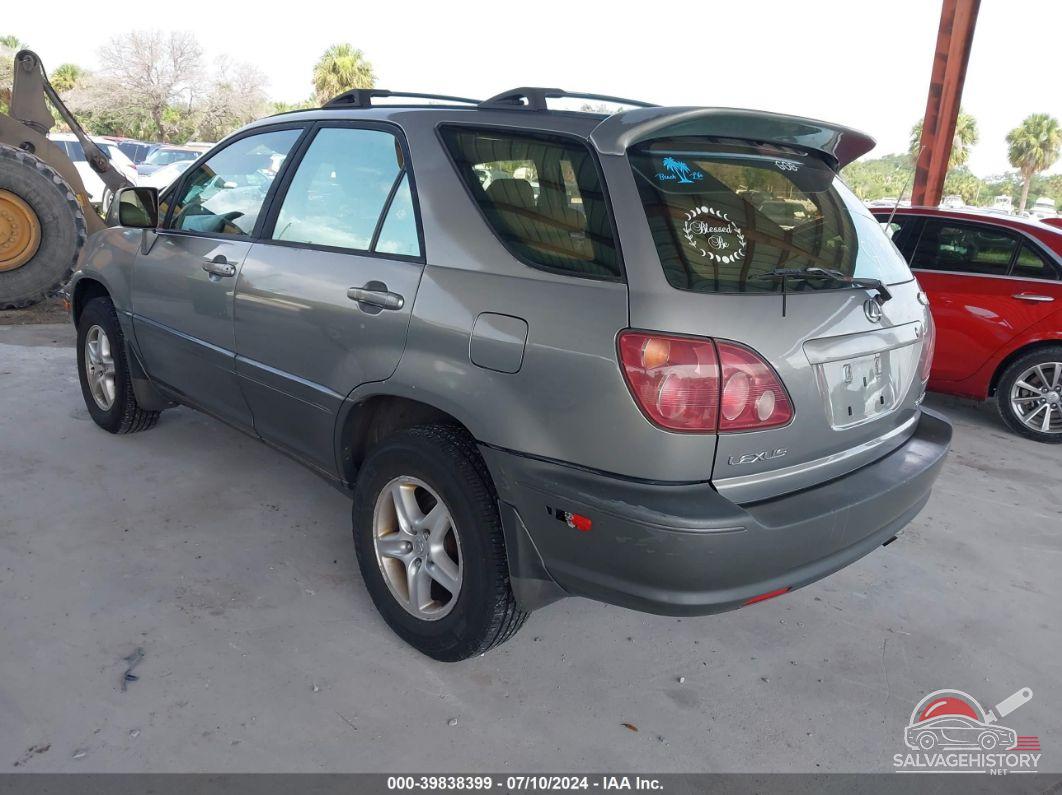 JT6HF10U1Y0157291 2000 LEXUS RX 300 photo no. 3