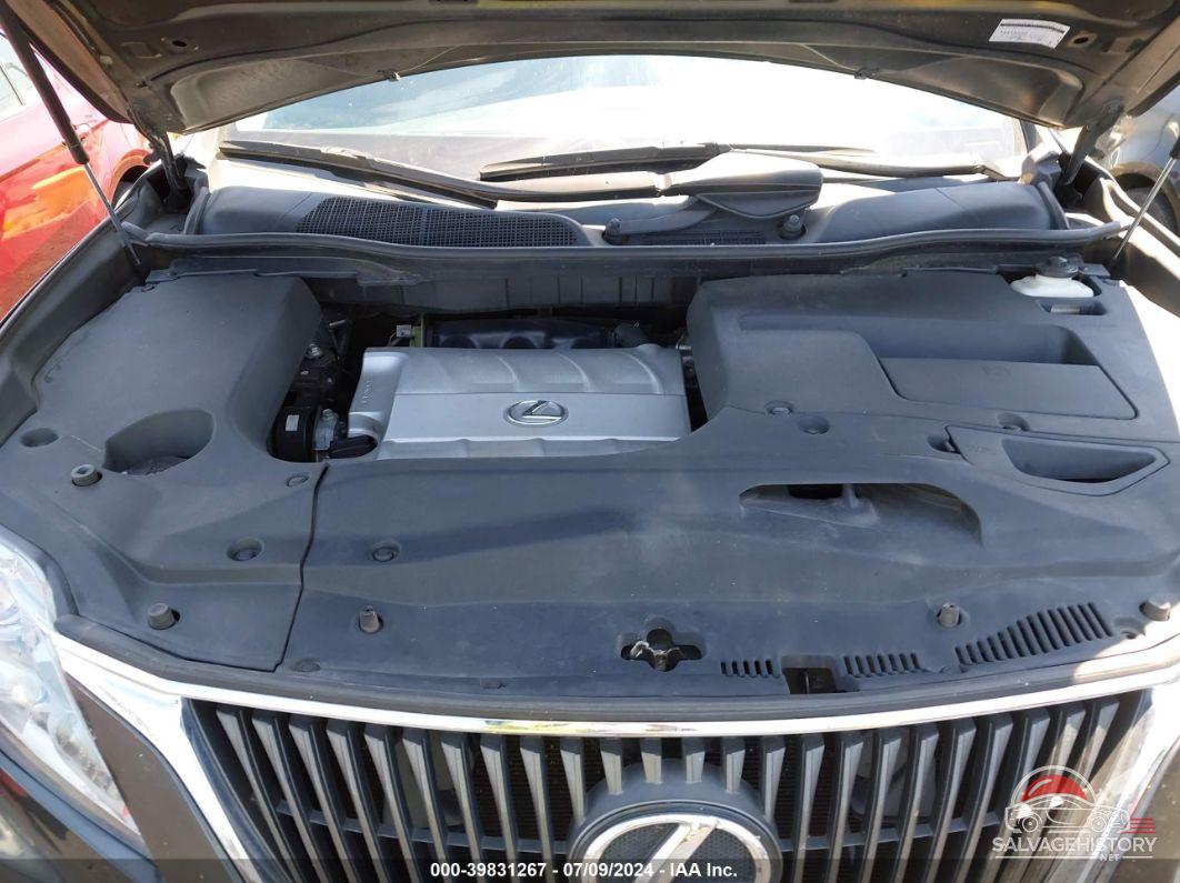 2T2ZK1BA4AC028514 2010 LEXUS RX 350 photo no. 10