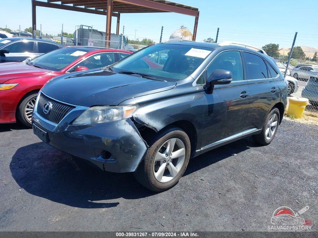 2T2ZK1BA4AC028514 2010 LEXUS RX 350 photo no. 2