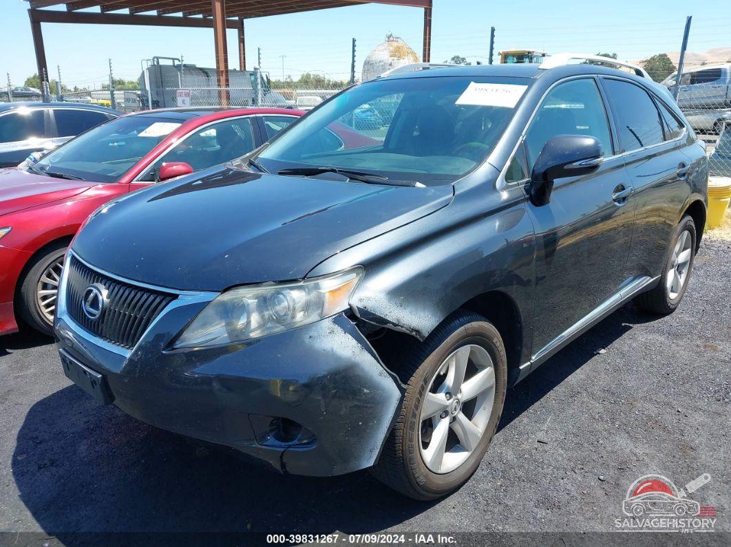 2T2ZK1BA4AC028514 2010 LEXUS RX 350 photo no. 6