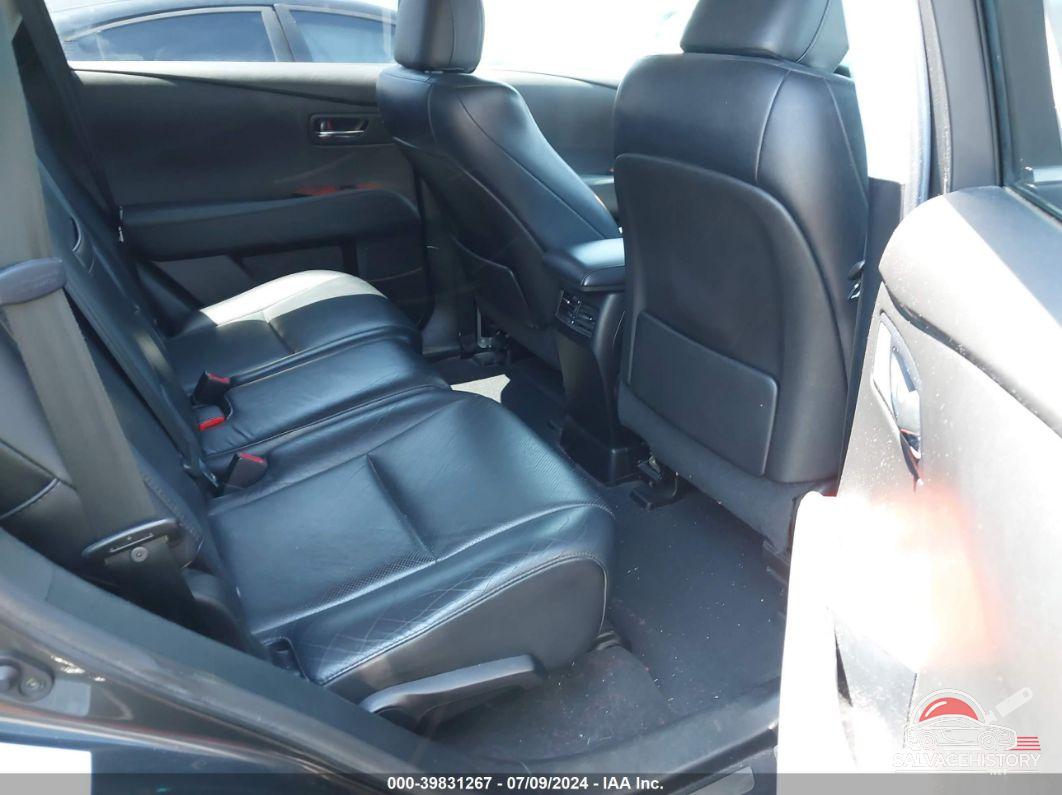 2T2ZK1BA4AC028514 2010 LEXUS RX 350 photo no. 8