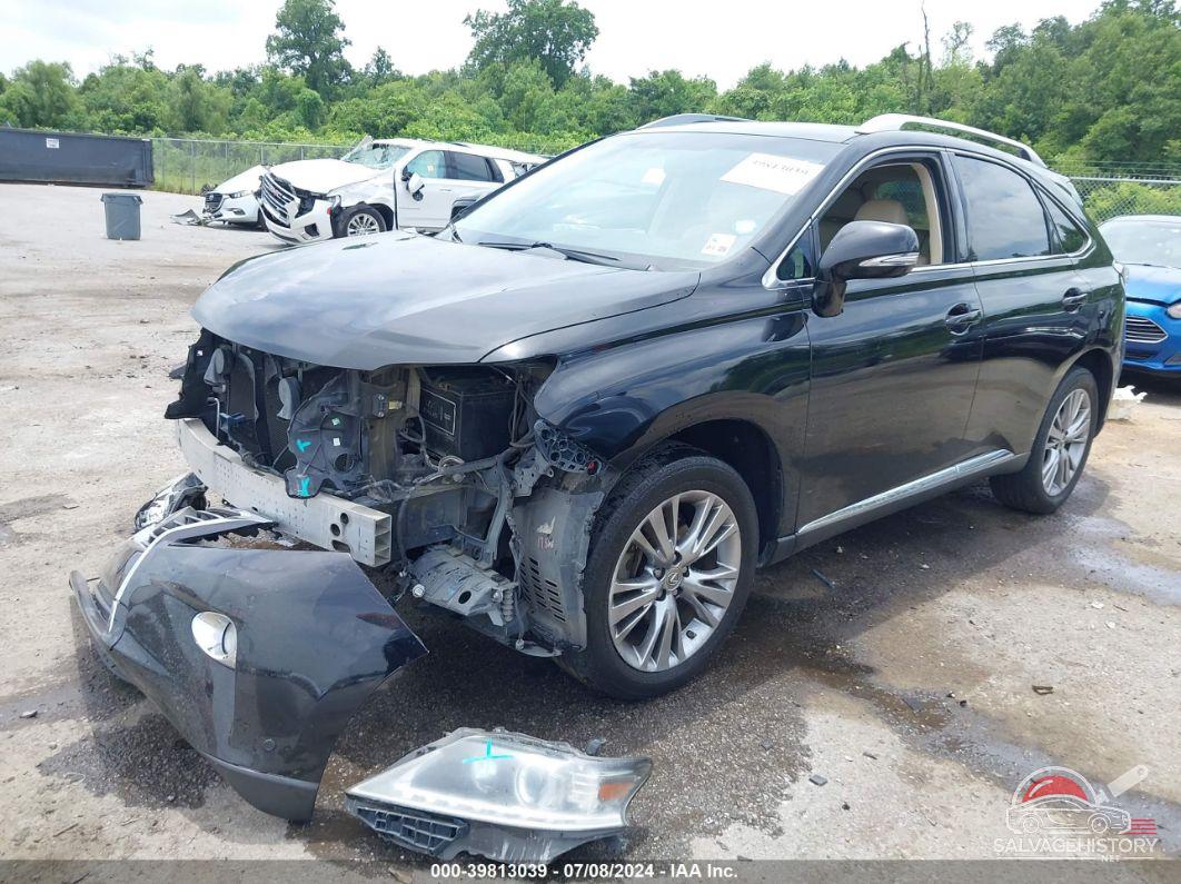 2T2ZK1BA0DC097382 2013 LEXUS RX 350 photo no. 2