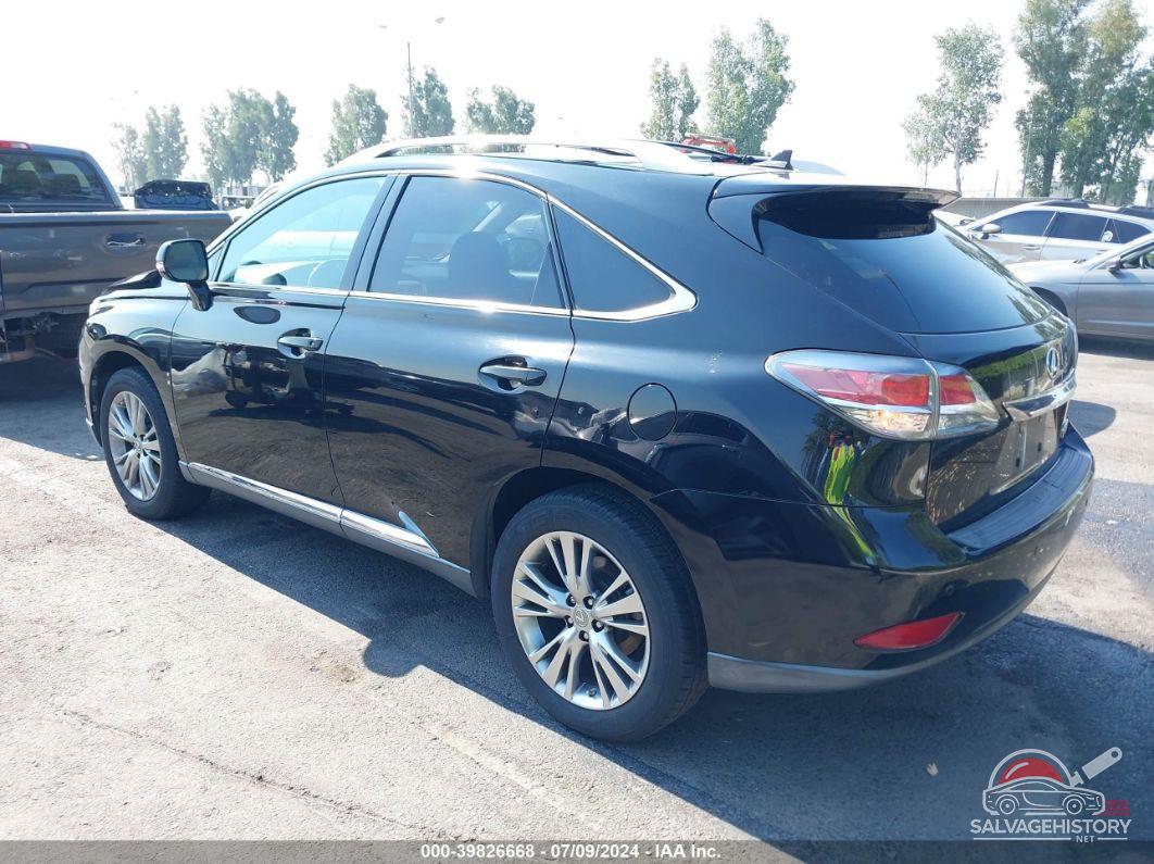 2T2ZK1BA6DC095149 2013 LEXUS RX 350 photo no. 3