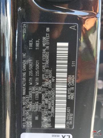 2T2BBMCAXRC040051 2024 LEXUS RX 350H BA photo no. 12