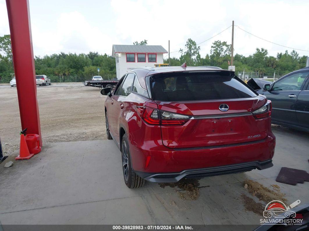 2T2BGMCAXHC014582 2017 LEXUS RX 450H photo no. 3