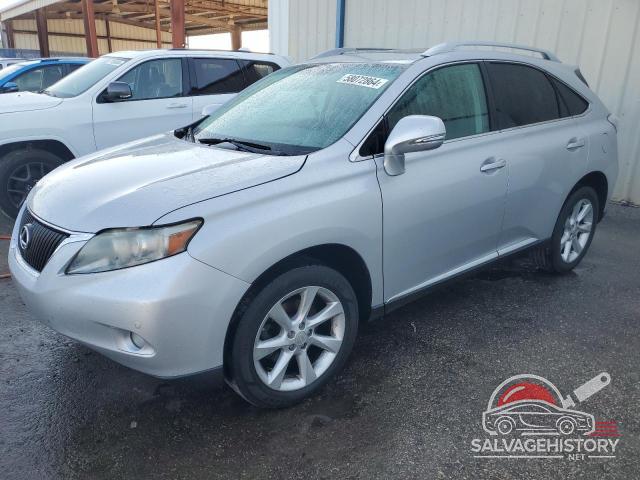 2T2ZK1BA5AC024343 2010 LEXUS RX350 photo no. 3