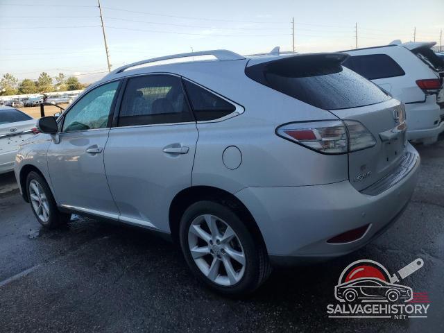 2T2ZK1BA5AC024343 2010 LEXUS RX350 photo no. 2