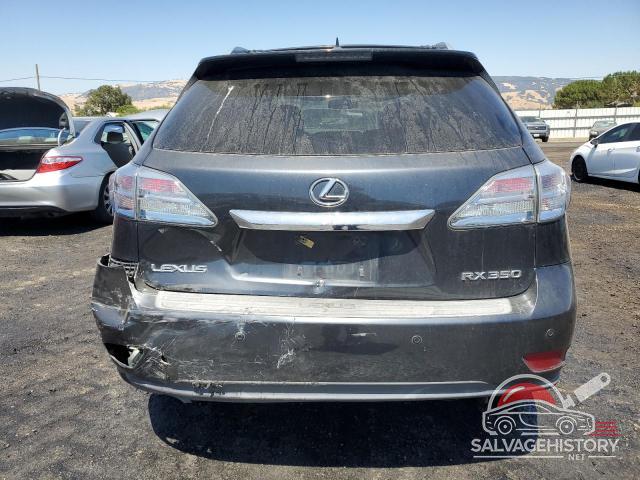 2T2ZK1BA7AC015269 2010 LEXUS RX350 photo no. 6