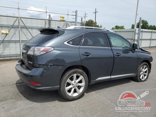 2T2ZK1BA7AC033223 2010 LEXUS RX350 photo no. 3