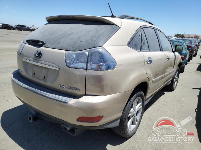 JTJHW31U382042731 2008 LEXUS RX400 photo no. 3