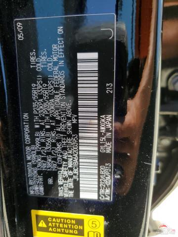JTJBC1BA6A2003953 2010 LEXUS RX450 photo no. 13