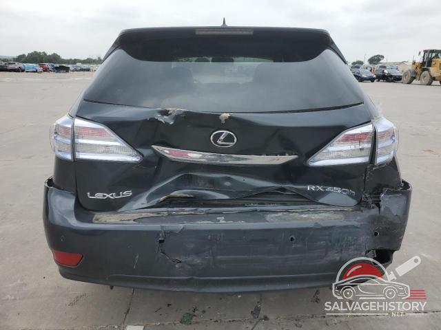 JTJZB1BA5A2001211 2010 LEXUS RX450 photo no. 6