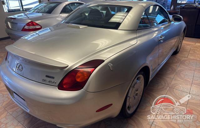 JTHFN48Y320024825 2002 LEXUS SC430 photo no. 4