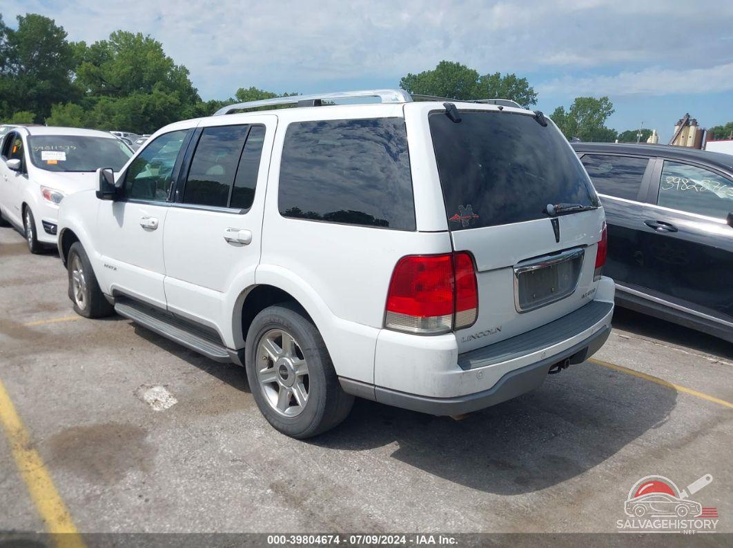5LMEU88H75ZJ23938 2005 LINCOLN AVIATOR photo no. 3