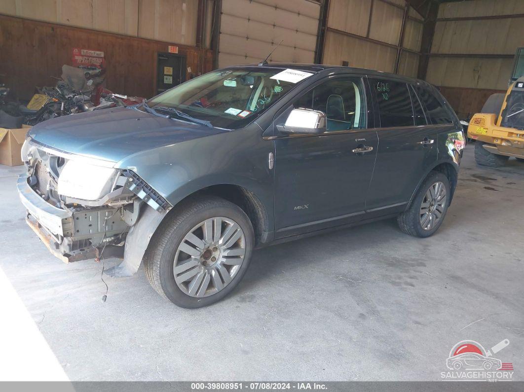 2LMDJ8JC3ABJ05699 2010 LINCOLN MKX photo no. 2