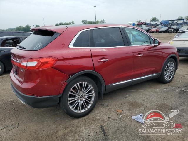 2LMTJ8LR3GBL79264 2016 LINCOLN MKX photo no. 3