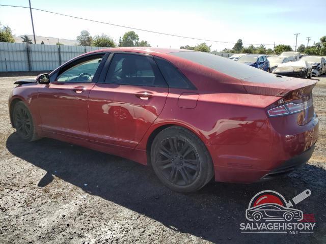 3LN6L2G92ER822514 2014 LINCOLN MKZ photo no. 2