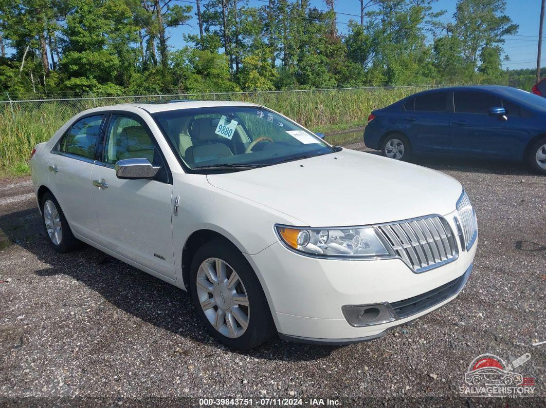 3LNDL2L32CR834264 2012 LINCOLN MKZ HYBRID photo no. 2