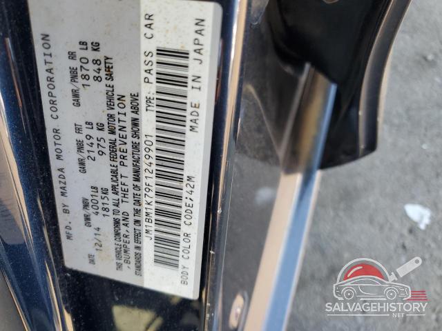 JM1BM1K79F1249901 2015 MAZDA 3 photo no. 12