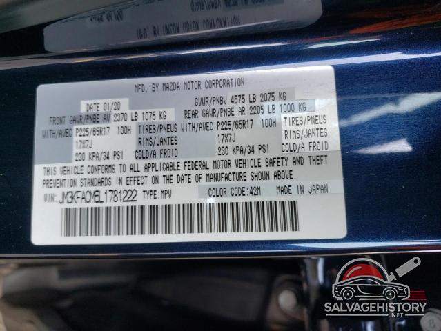 JM3KFACM6L1781222 2020 MAZDA CX-5 photo no. 13
