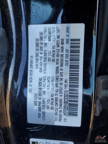 JM3TB2BV9B0309018 2011 MAZDA CX-9 photo no. 12