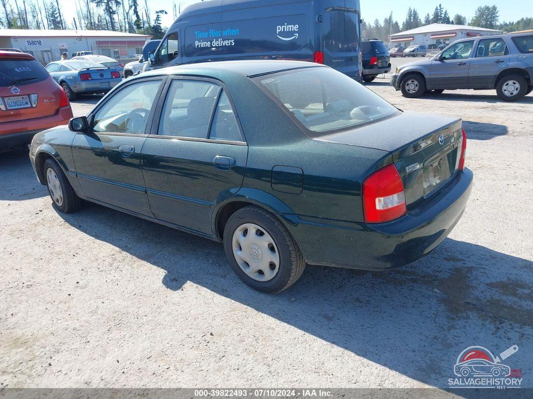 JM1BJ222210447494 2001 MAZDA PROTEGE photo no. 3