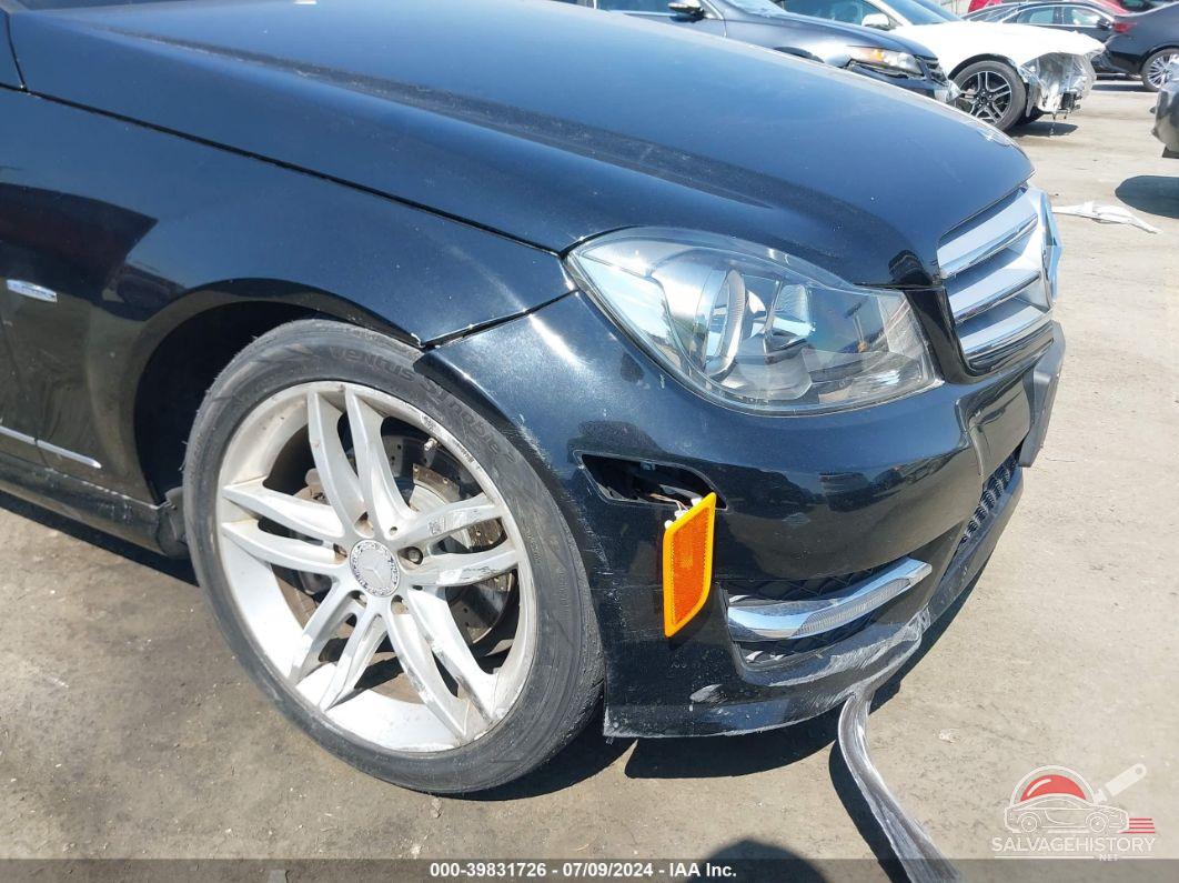 WDDGF4HB8CA608086 2012 MERCEDES-BENZ C 250 photo no. 6