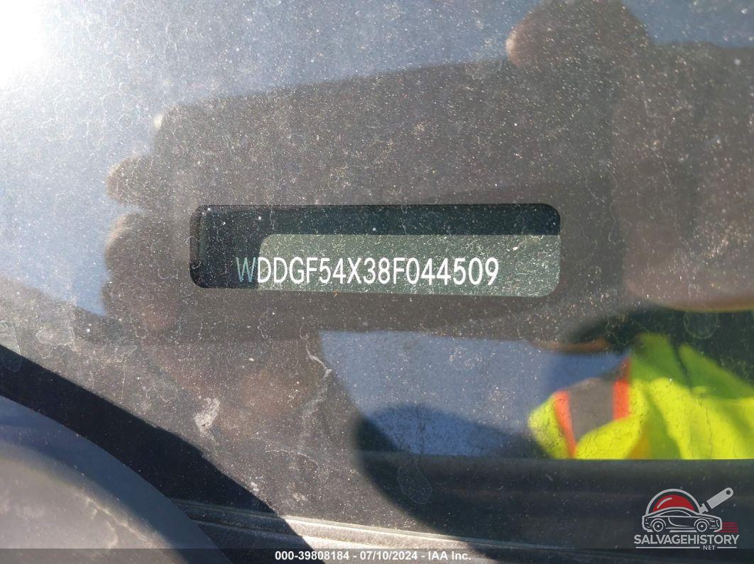 WDDGF54X38F044509 2008 MERCEDES-BENZ C 300 photo no. 9