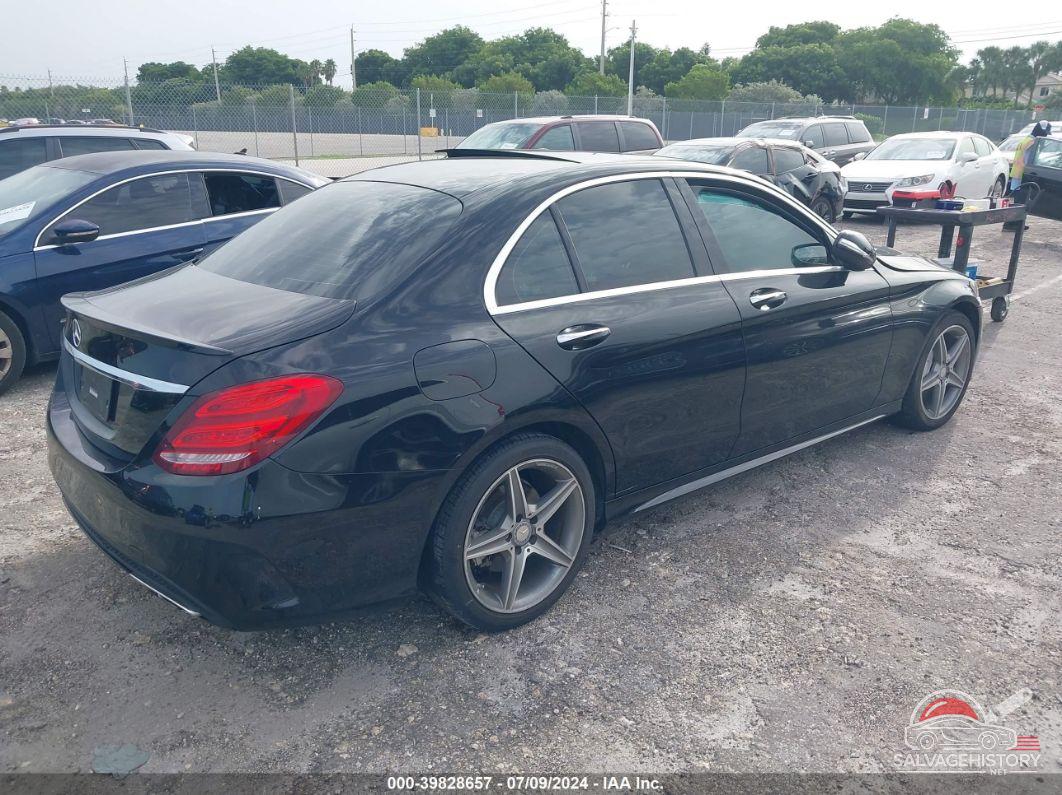55SWF4JB8FU077143 2015 MERCEDES-BENZ C 300 photo no. 4